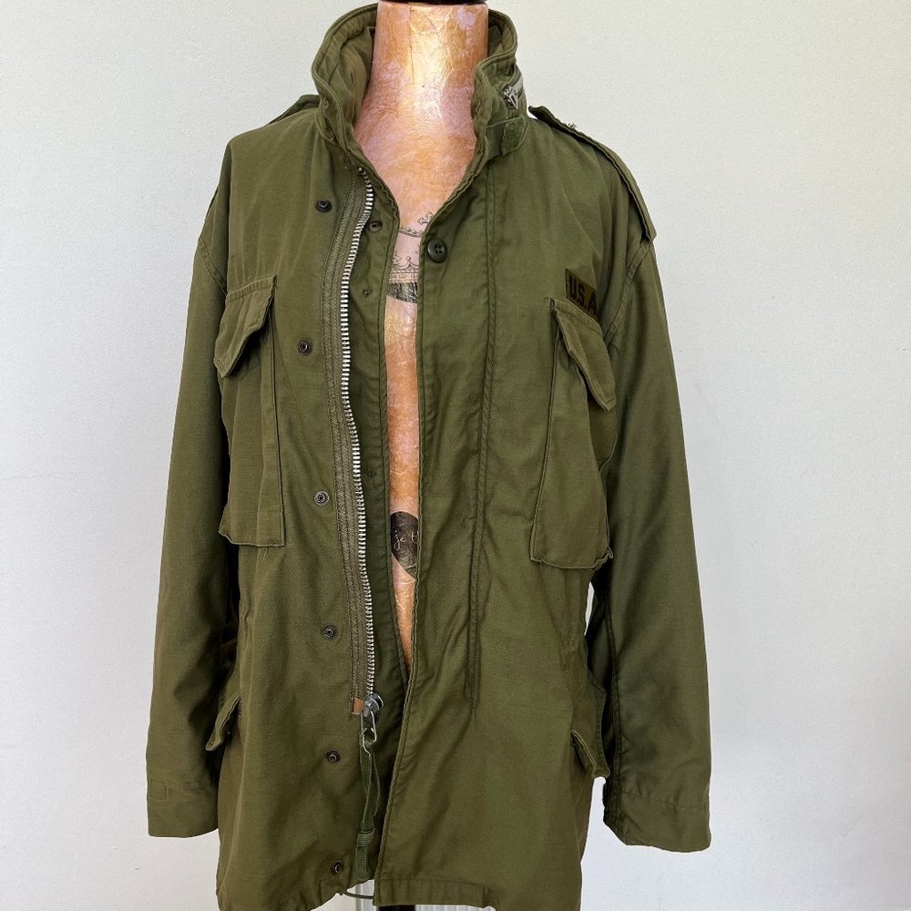 Green US Army Jacket, Size M